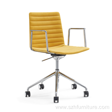 Yellow Office Visitor Executive Swivel Office Chair